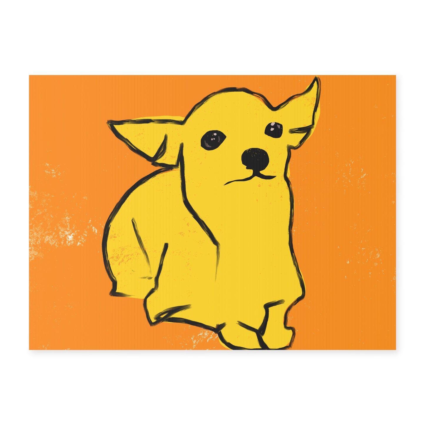 DOG Yard Sign