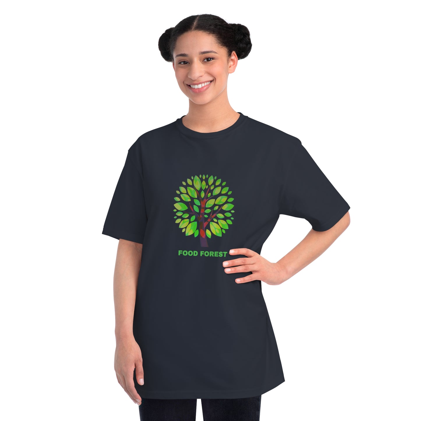Organic Unisex Classic T-Shirt, FOOD FOREST