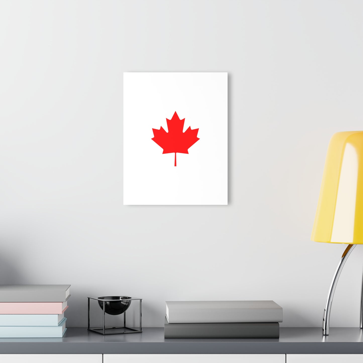 Canadian Maple Leaf, Acrylic Prints (French Cleat Hanging)