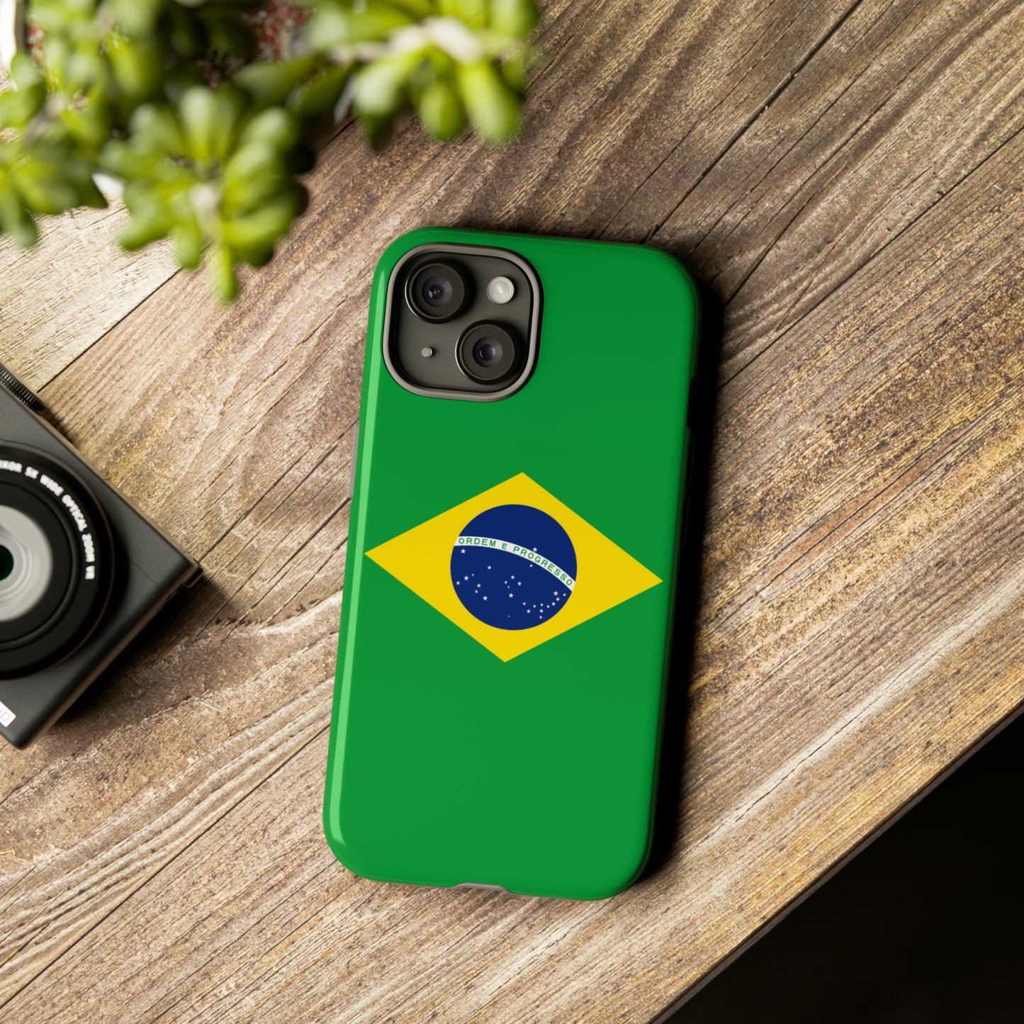 Brazilian Flag Tough Cases