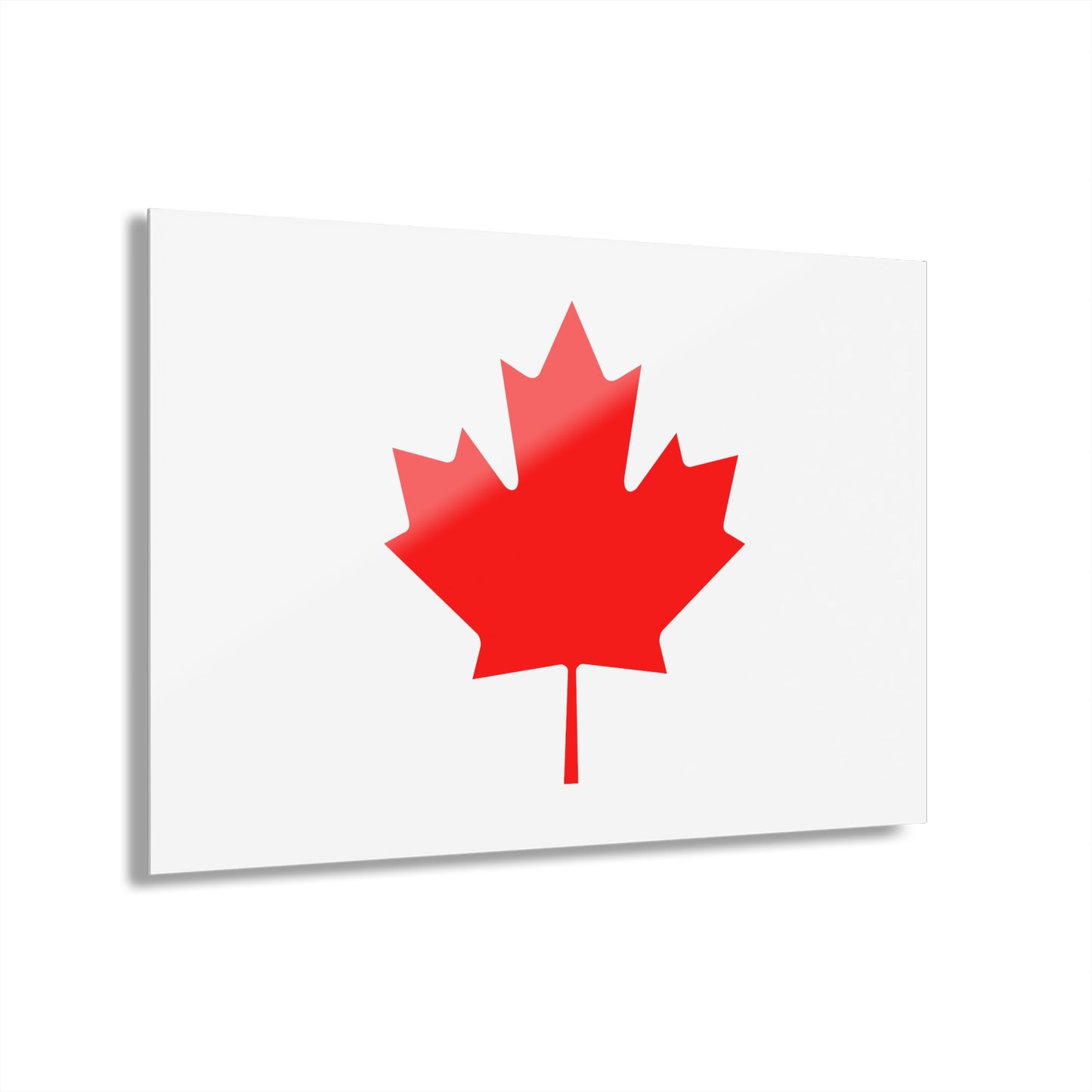 Canadian Maple Leaf, Acrylic Prints (French Cleat Hanging)