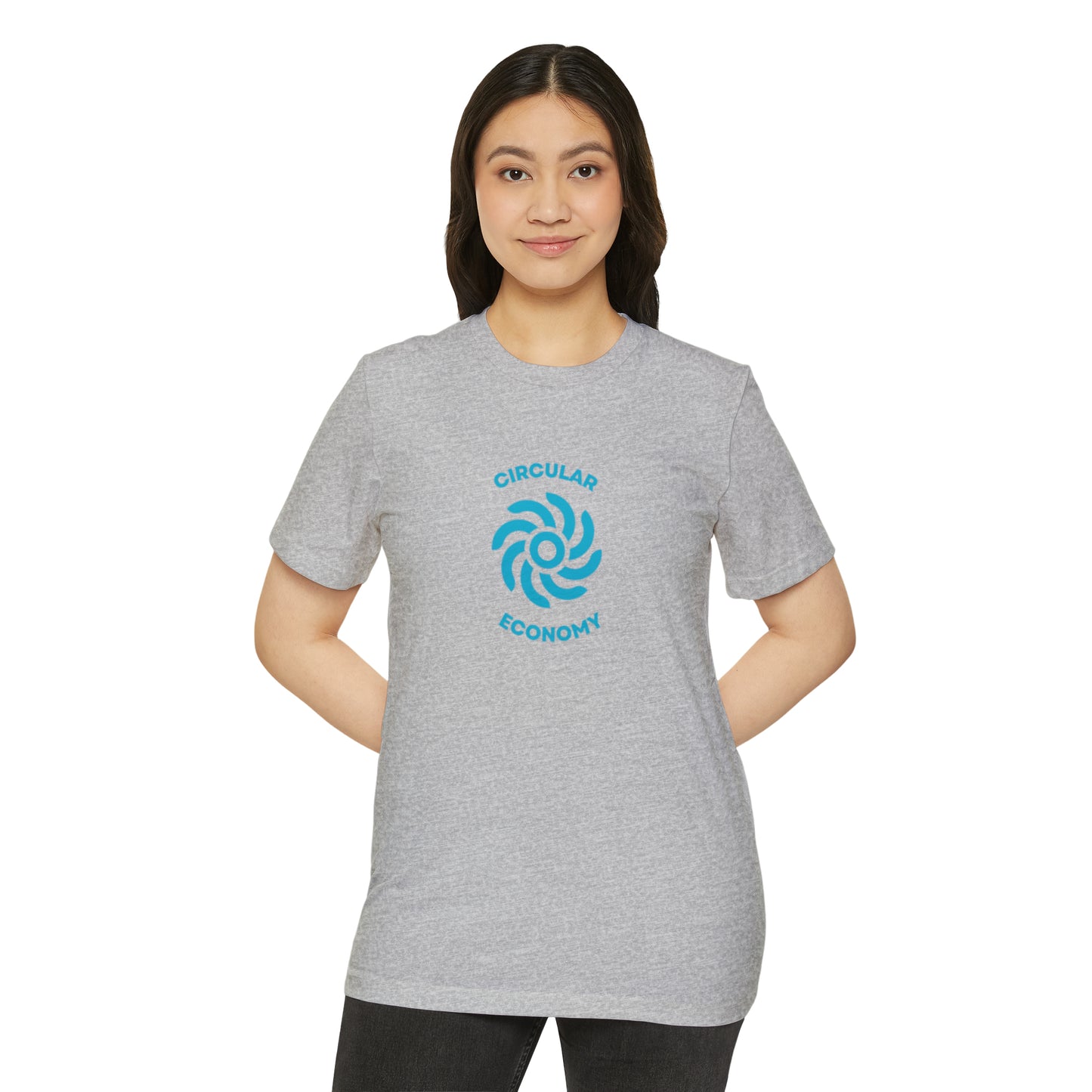 Circular Economy, Unisex Recycled Organic T-Shirt