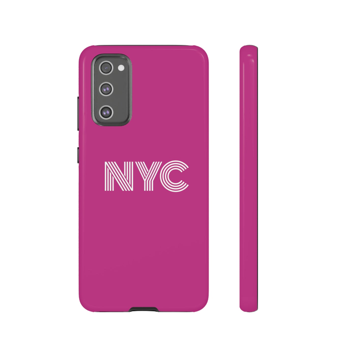 NYC Tough Phone Case, Pink