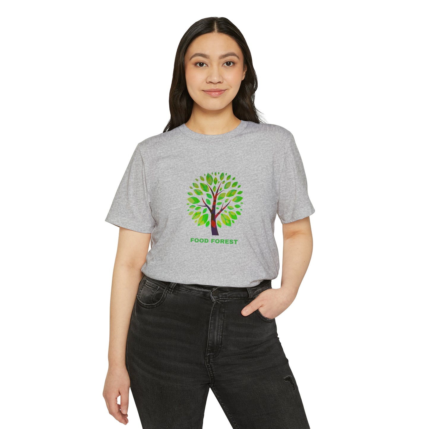 FOOD FOREST, Unisex Recycled Organic T-Shirt