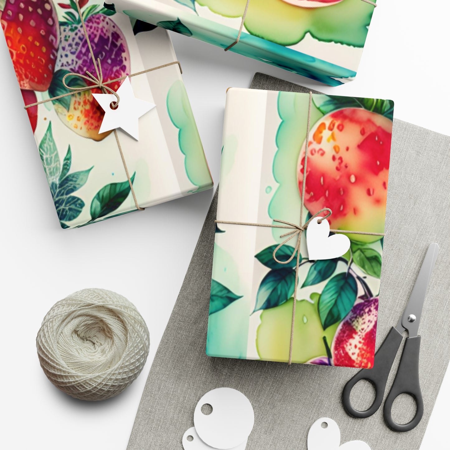 Fruit Watercolor Gift Wrap Paper