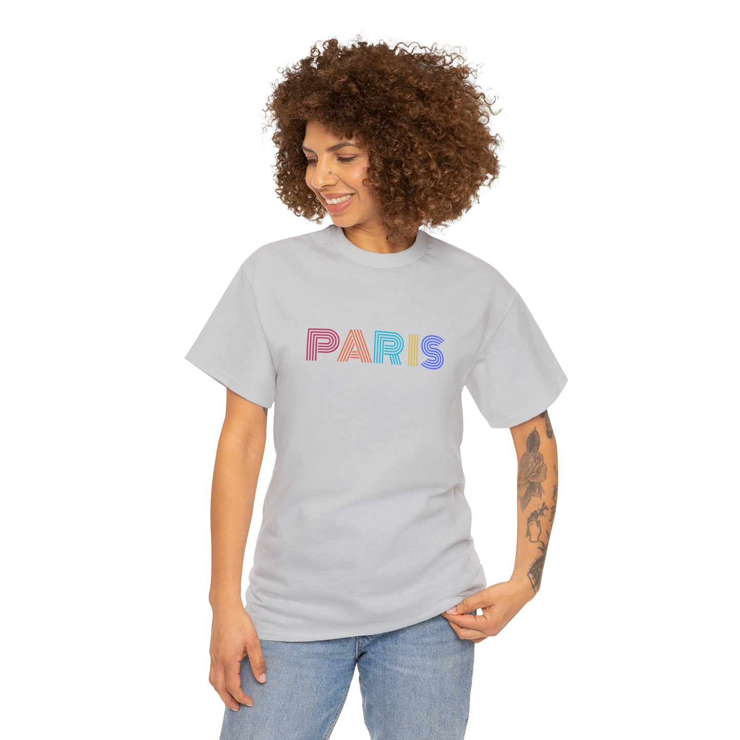PARIS Unisex Heavy Cotton Tee