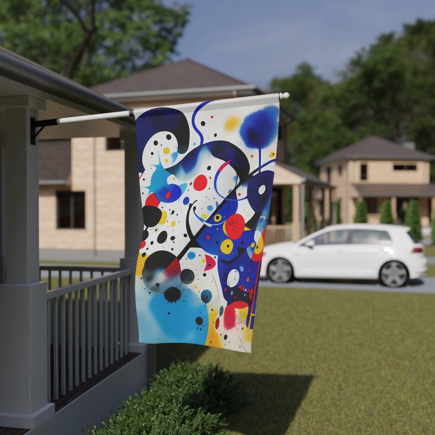 House Banner, inspired by Miro