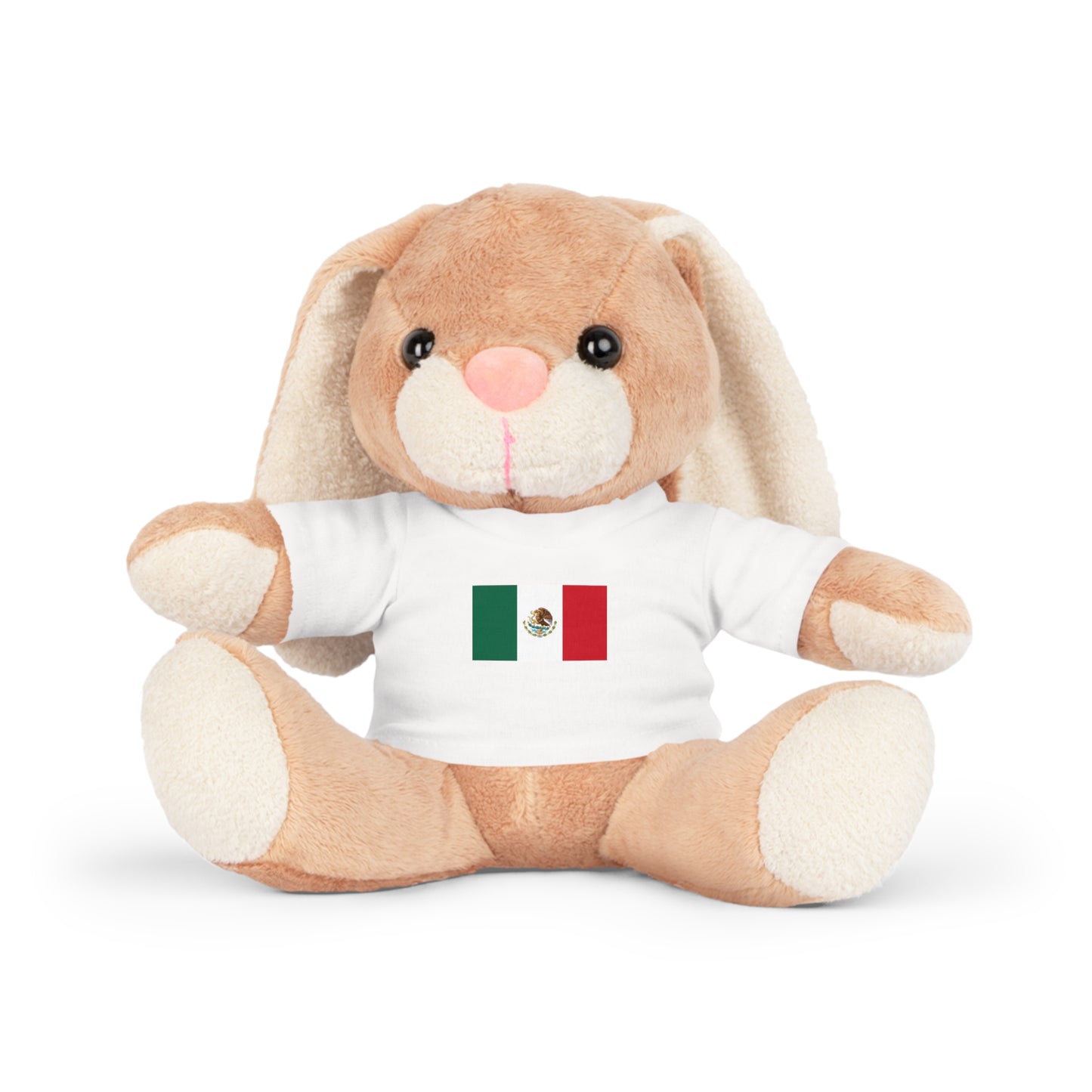 Plush Toy with Mexican Flag Shirt