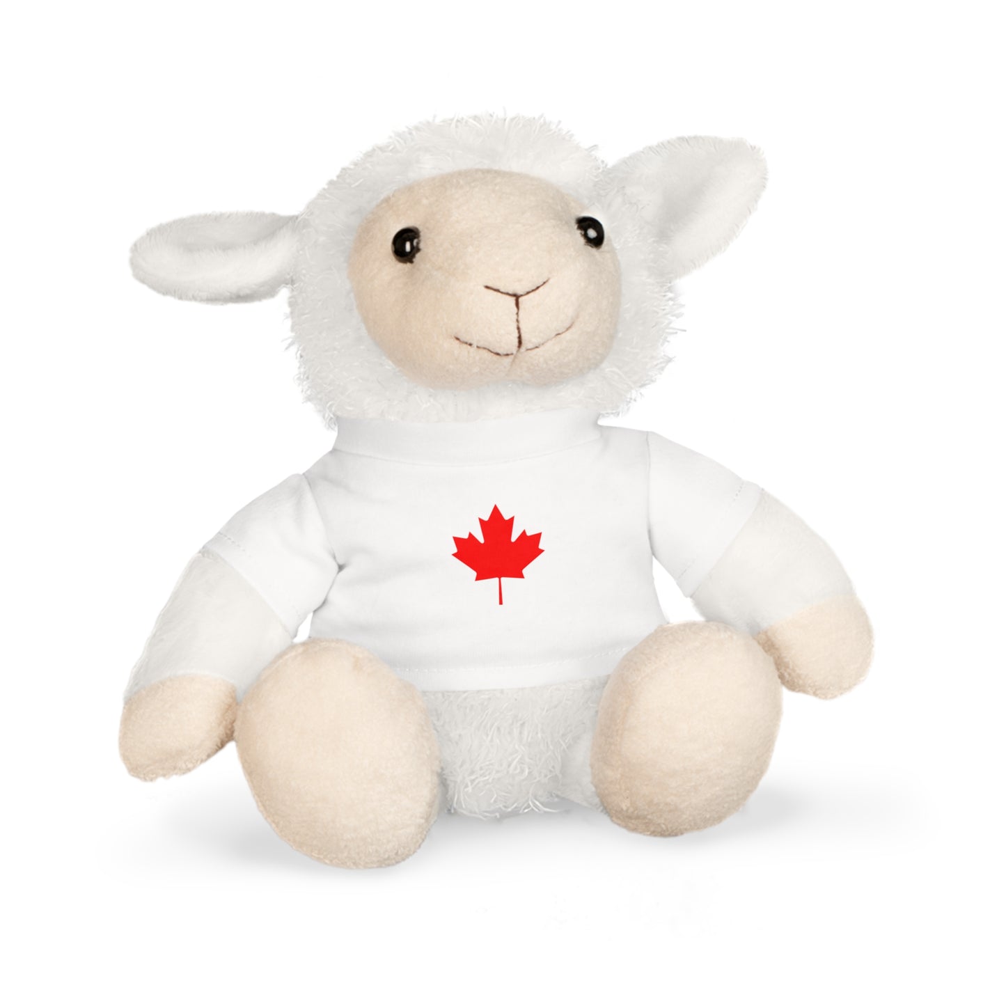 Plush Toy with a Canadian Shirt