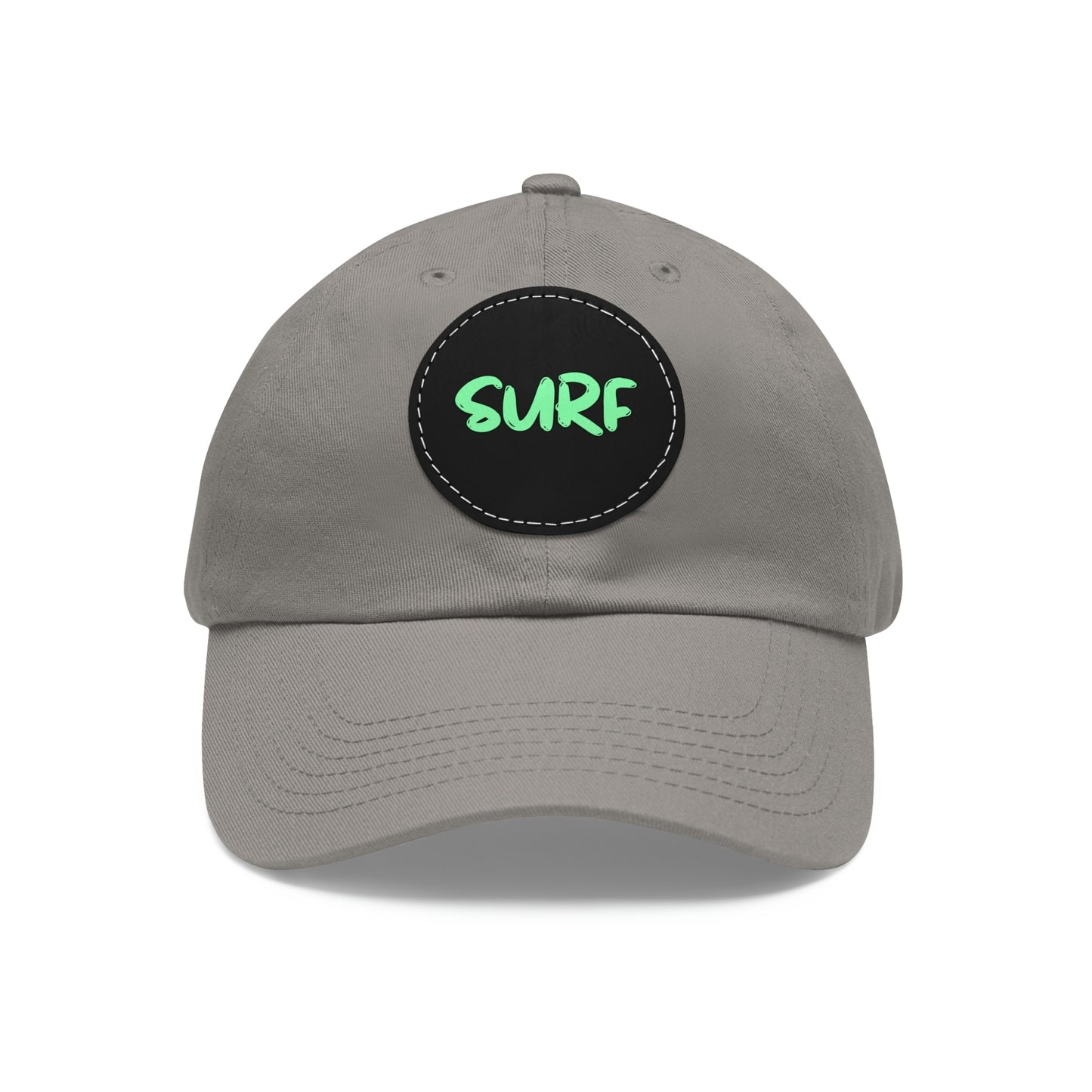 SURF - Dad Hat with Round Leather Patch
