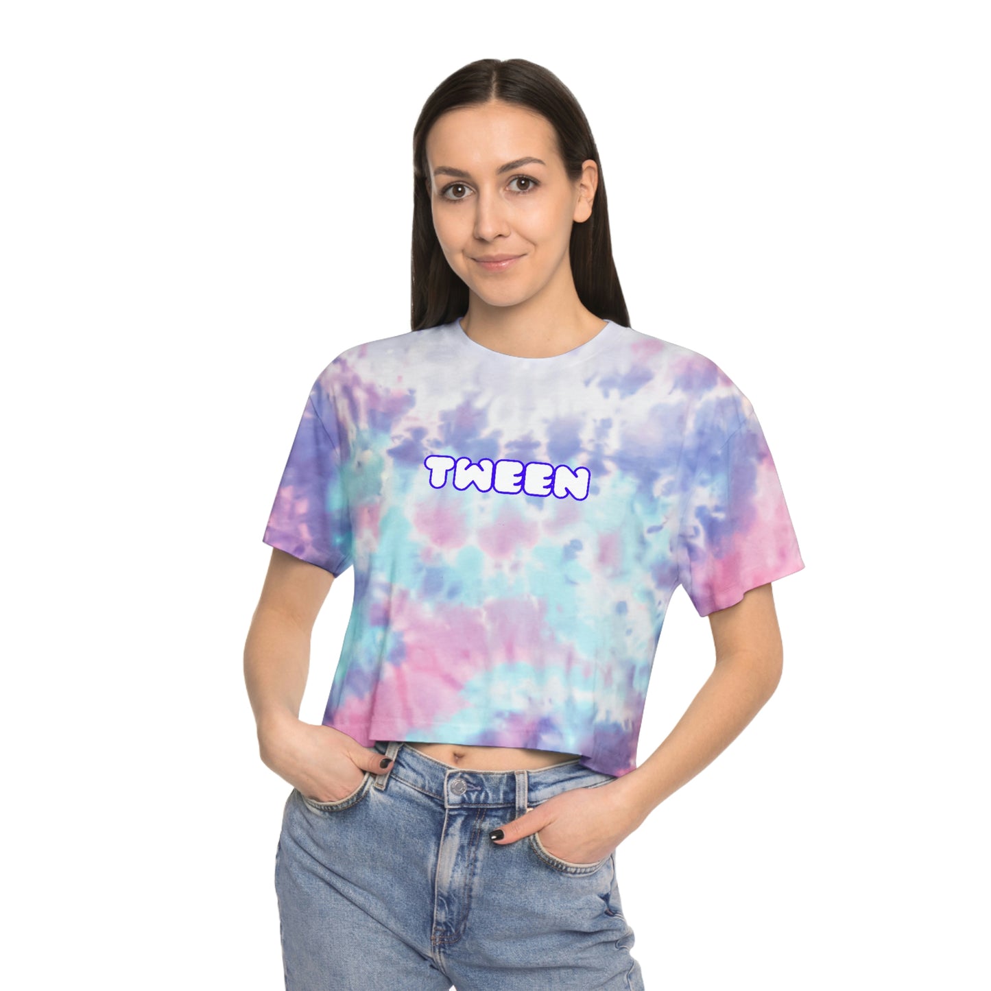 Tie-Dye Crop Tee - TWEEN