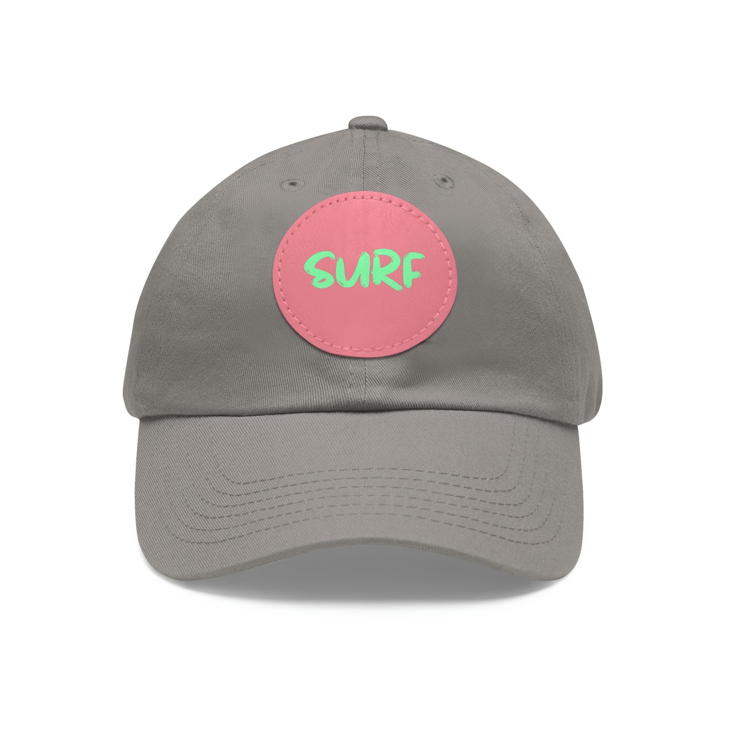 SURF - Dad Hat with Round Leather Patch