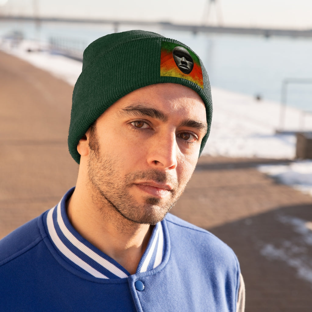 African Mask - Knit Beanie