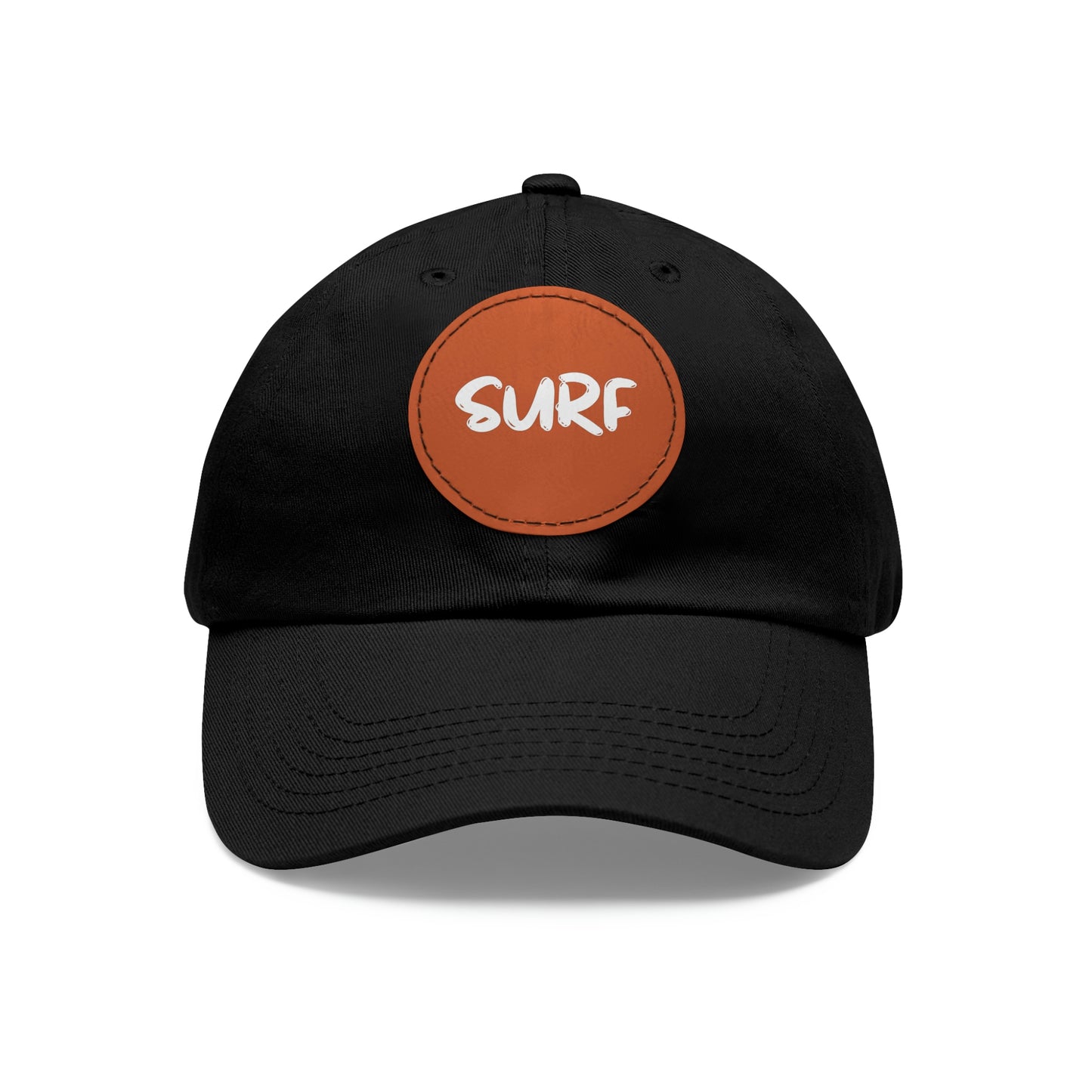 SURF - Dad Hat with Round Leather Patch