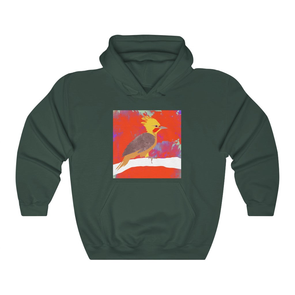 Unisex Heavy Blend™ Hooded Sweatshirt - Bird Design