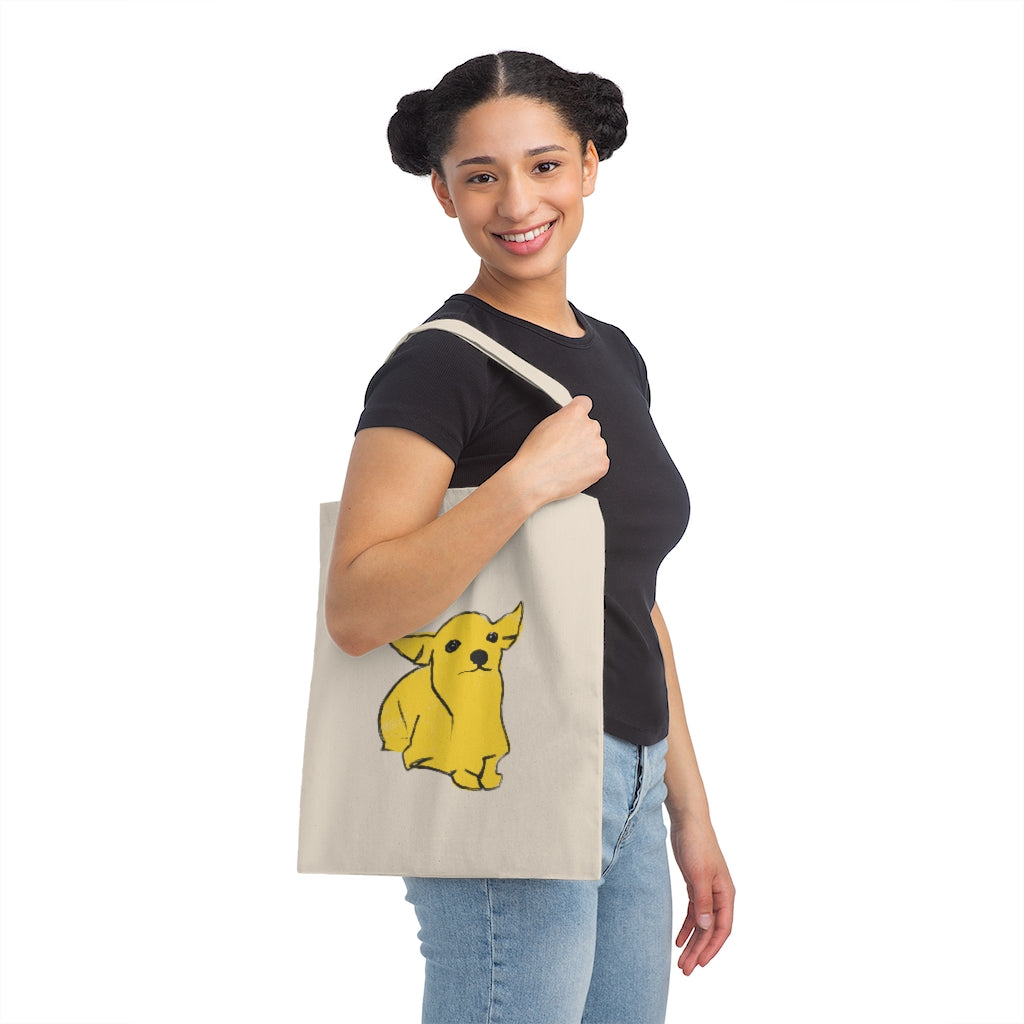 Canvas Tote Bag - Puppy