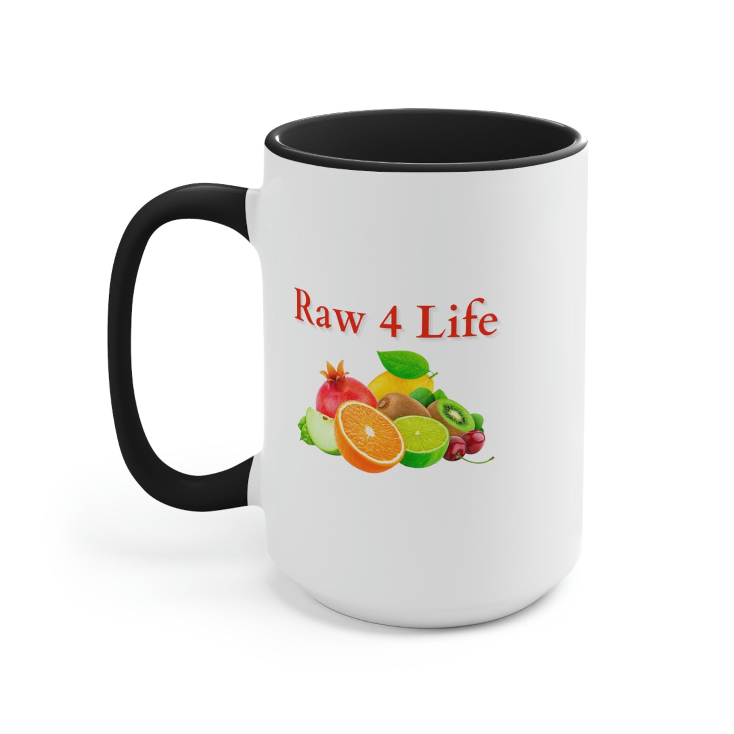 Raw 4 Life Accent Mug