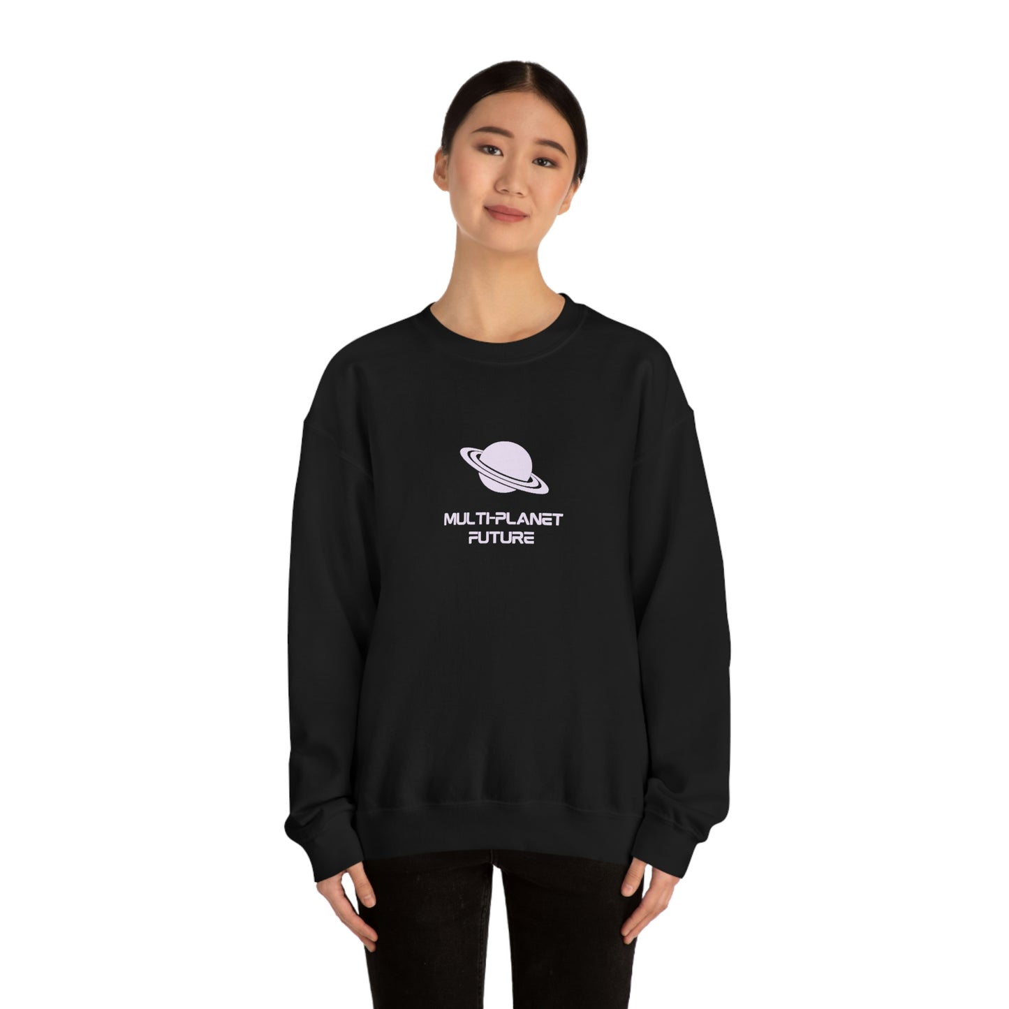 MULTI-PLANET FUTURE - Unisex Heavy Blend™ Crewneck Sweatshirt