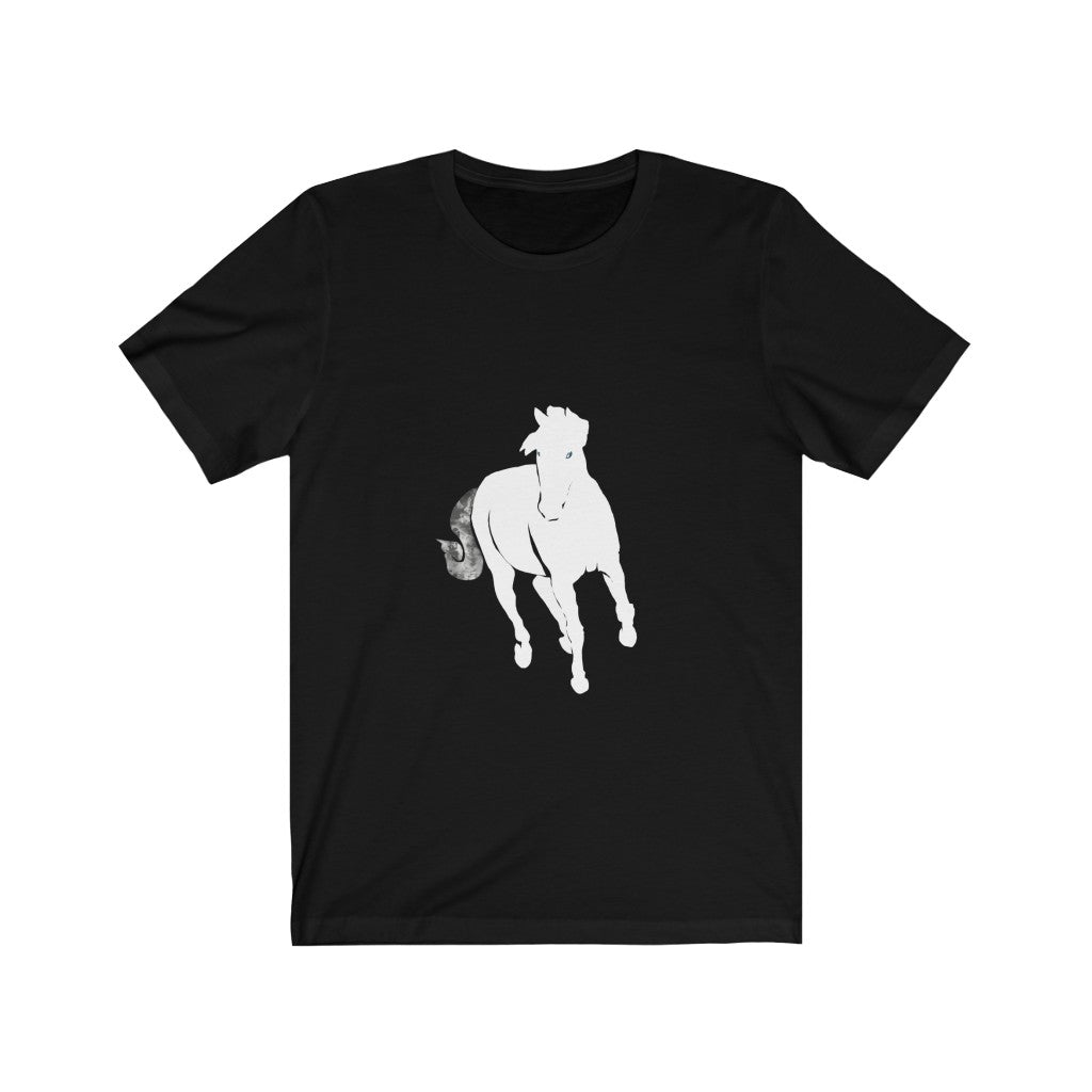 Unisex Jersey Short Sleeve Tee - Running Horse