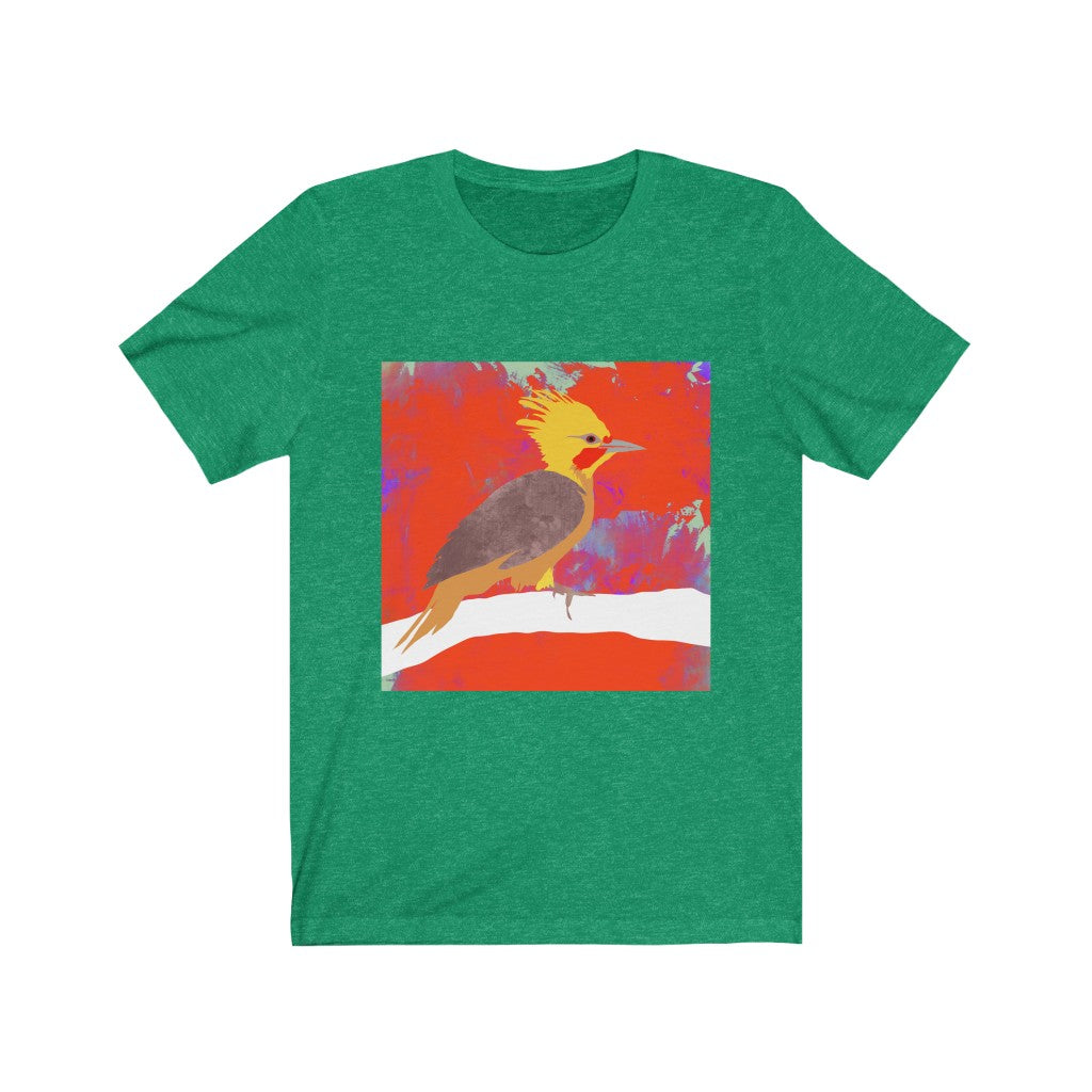 Unisex Jersey Short Sleeve Tee - Bird Design