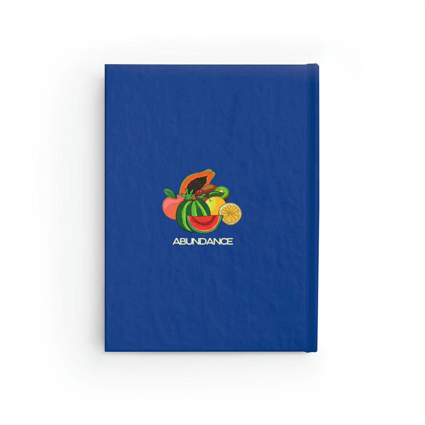 ABUNDANCE Journal - Ruled Line - Blue Cover