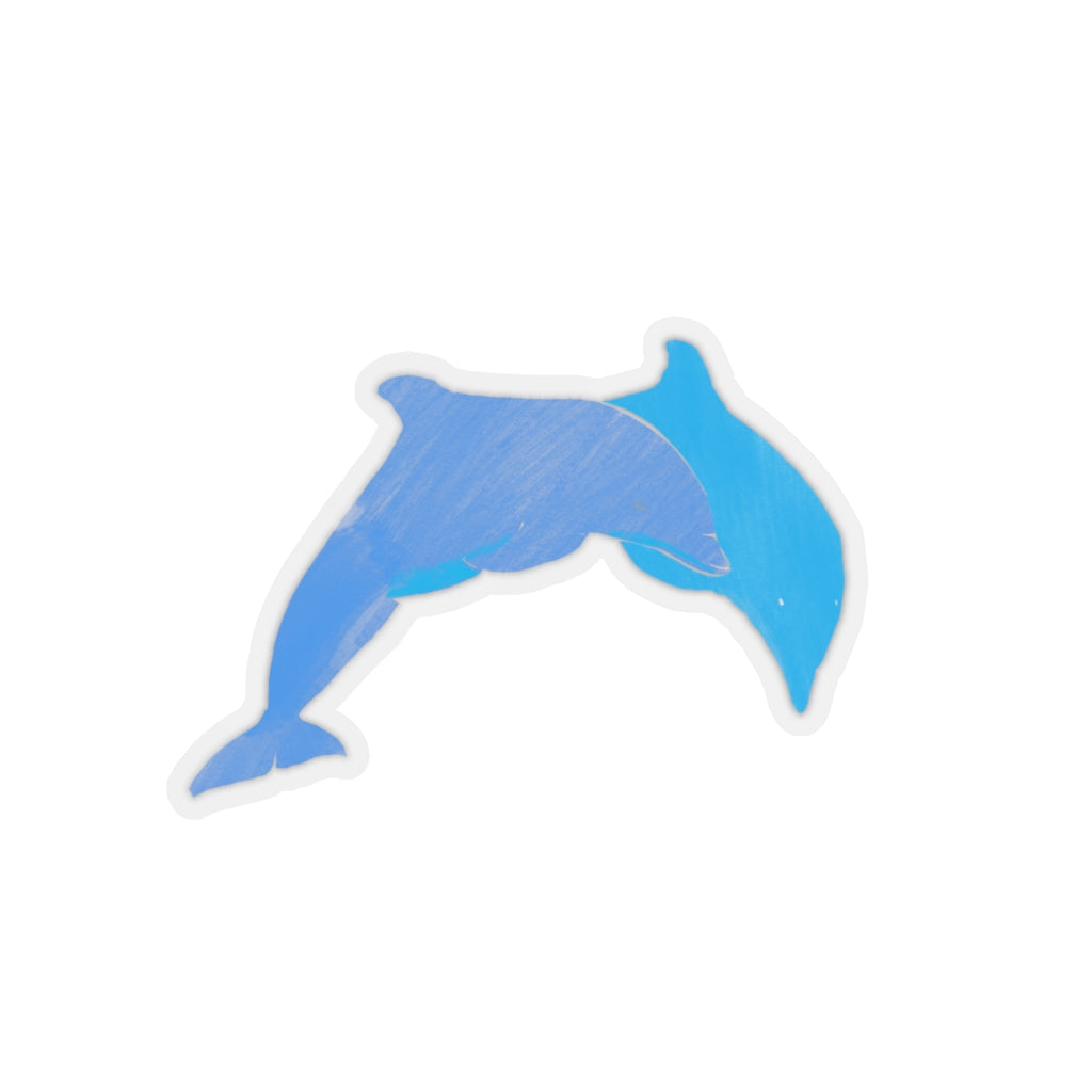 Kiss-Cut Stickers - Dolphins