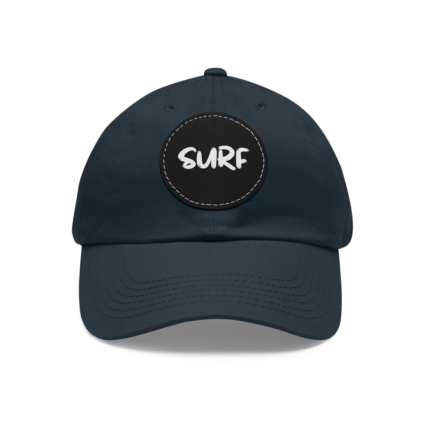 SURF - Dad Hat with Round Leather Patch