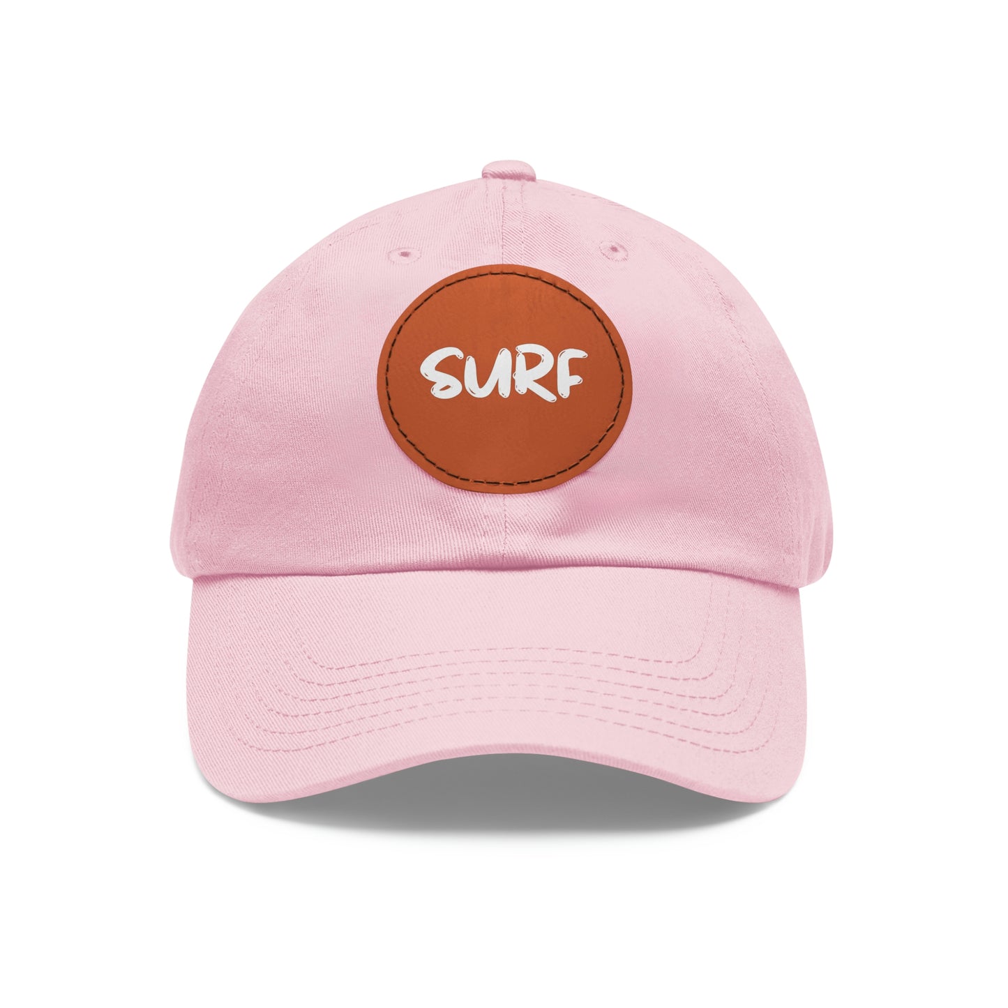 SURF - Dad Hat with Round Leather Patch