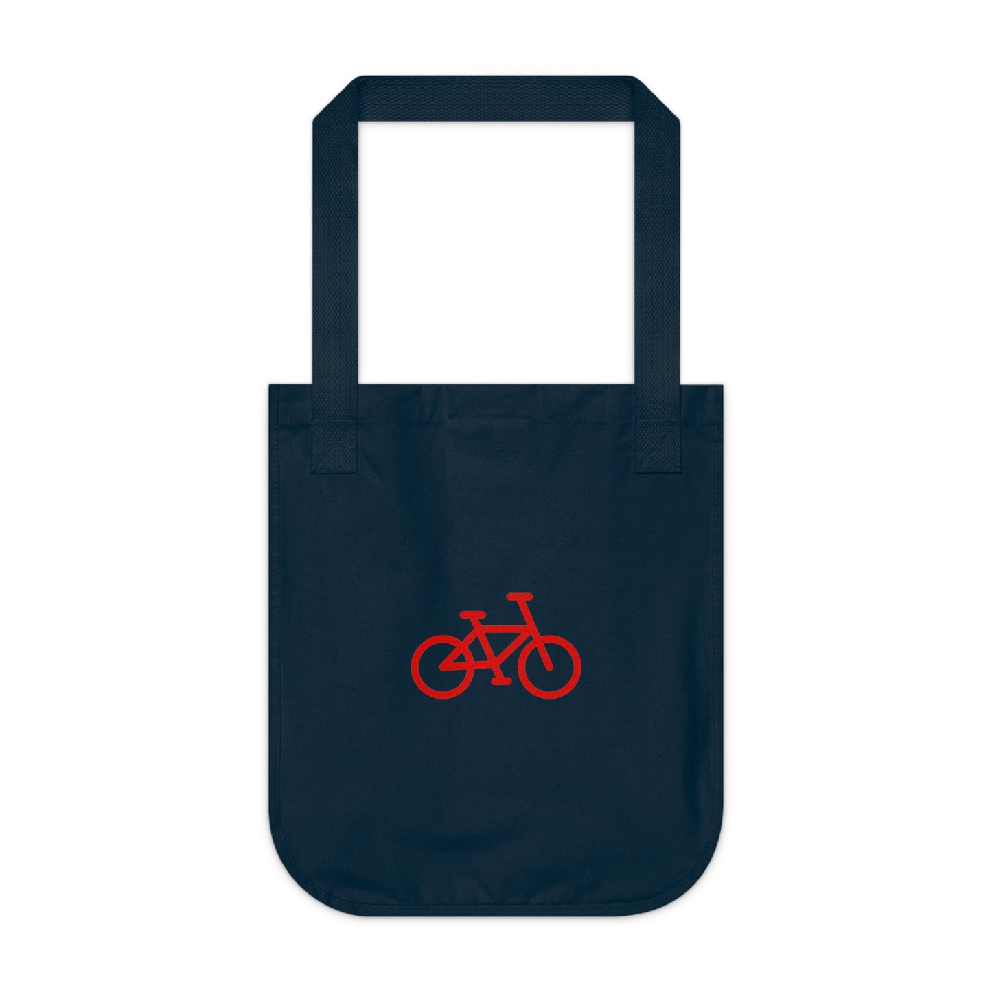 Organic Canvas Tote Bag - Bike