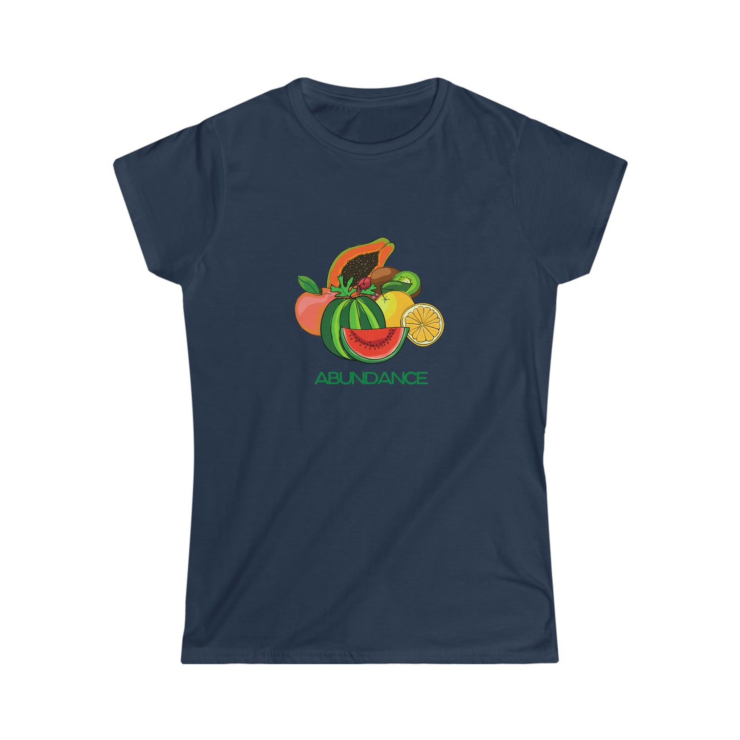 Women's Softstyle Tee - ABUNDANCE
