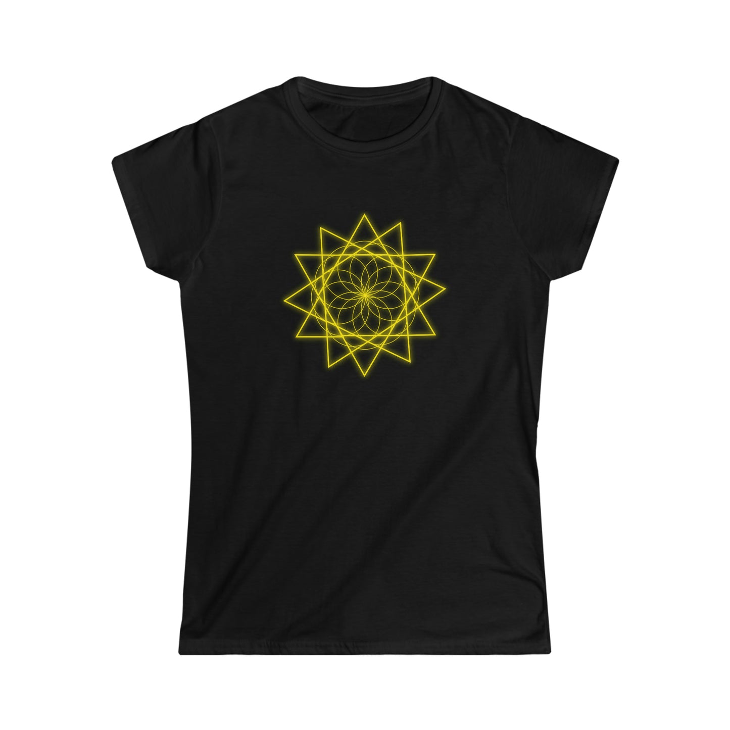 Women's Softstyle Tee - Sacred Geometry