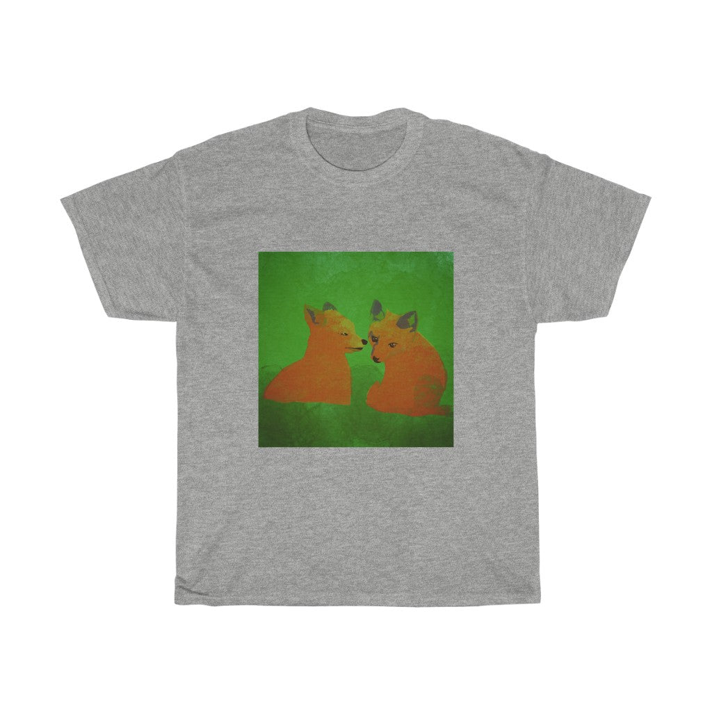 Foxes - Unisex Heavy Cotton Tee
