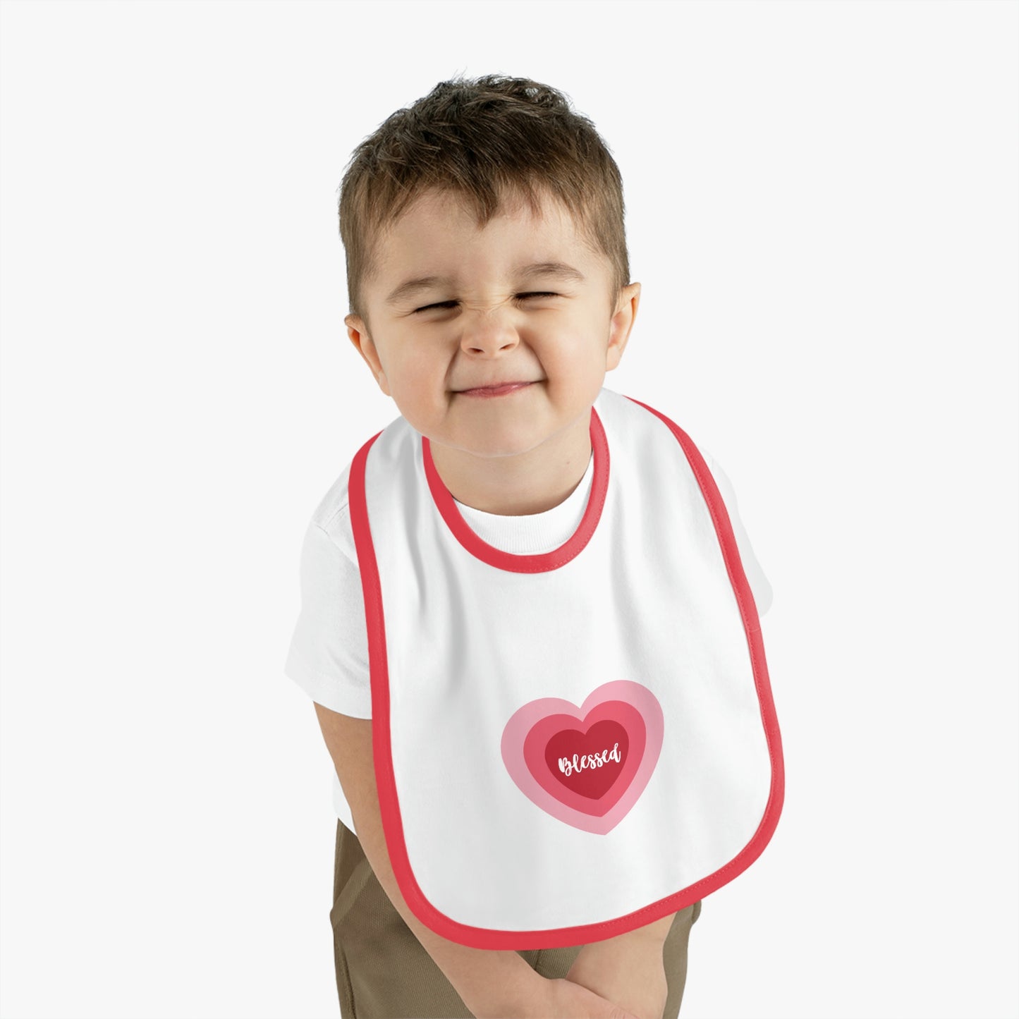 Baby Jersey Bib - Blessed Heart