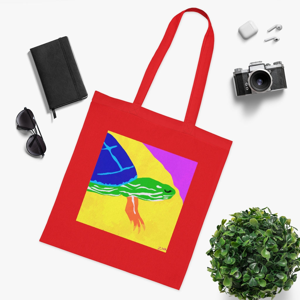Cotton Tote - Turtle Design