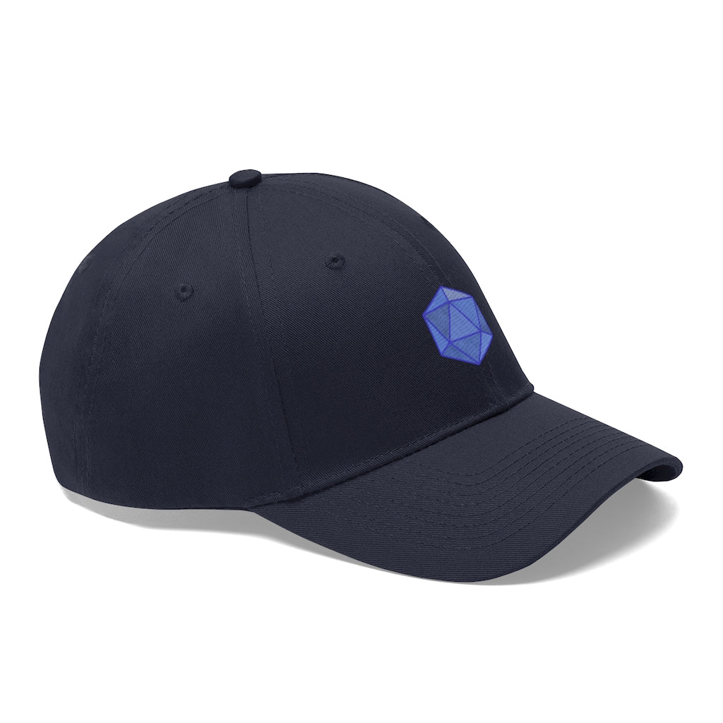 Unisex Twill Hat - Icosahedron