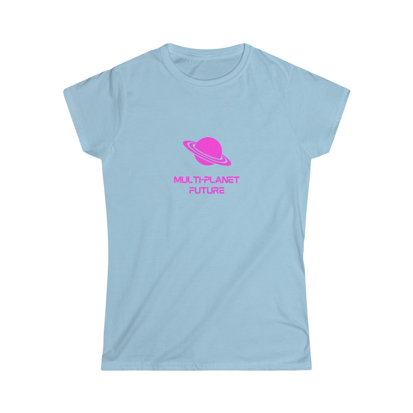Women's Softstyle Tee - MULTI-PLANET FUTURE