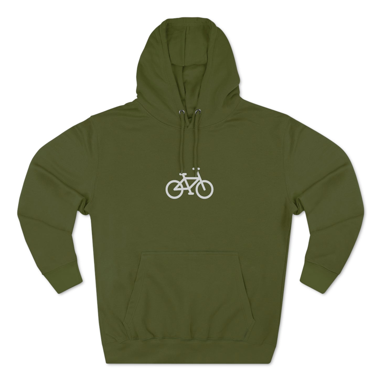 Unisex Premium Pullover Hoodie - Bike Print