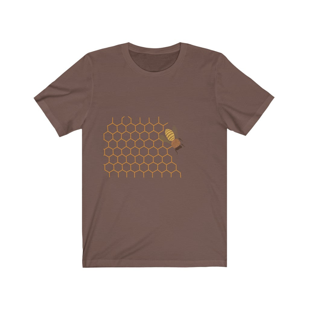 Unisex Jersey Short Sleeve Tee - Honeycomb