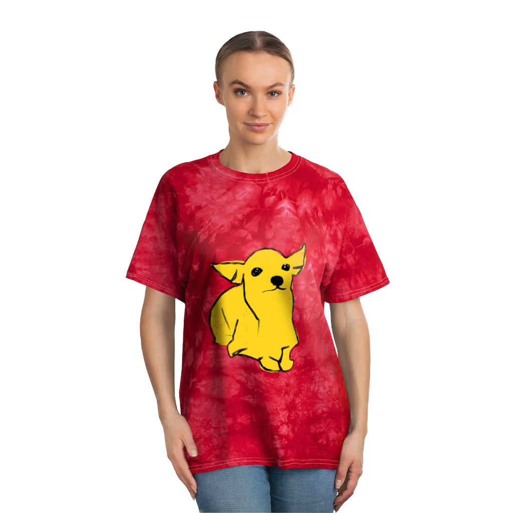 Tie-Dye T-shirt: Puppy Dog