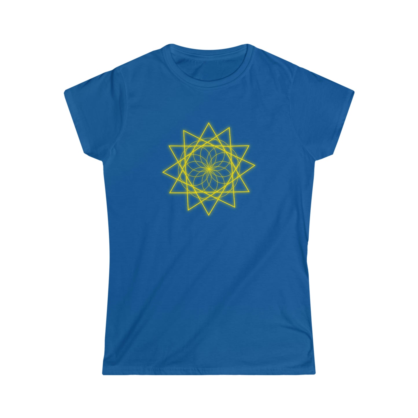 Women's Softstyle Tee - Sacred Geometry