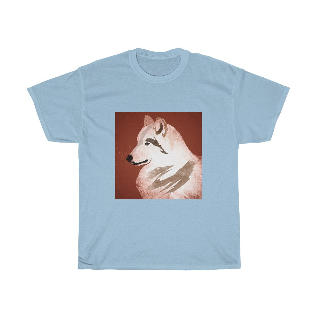 Wolf dog - Unisex Heavy Cotton Tee