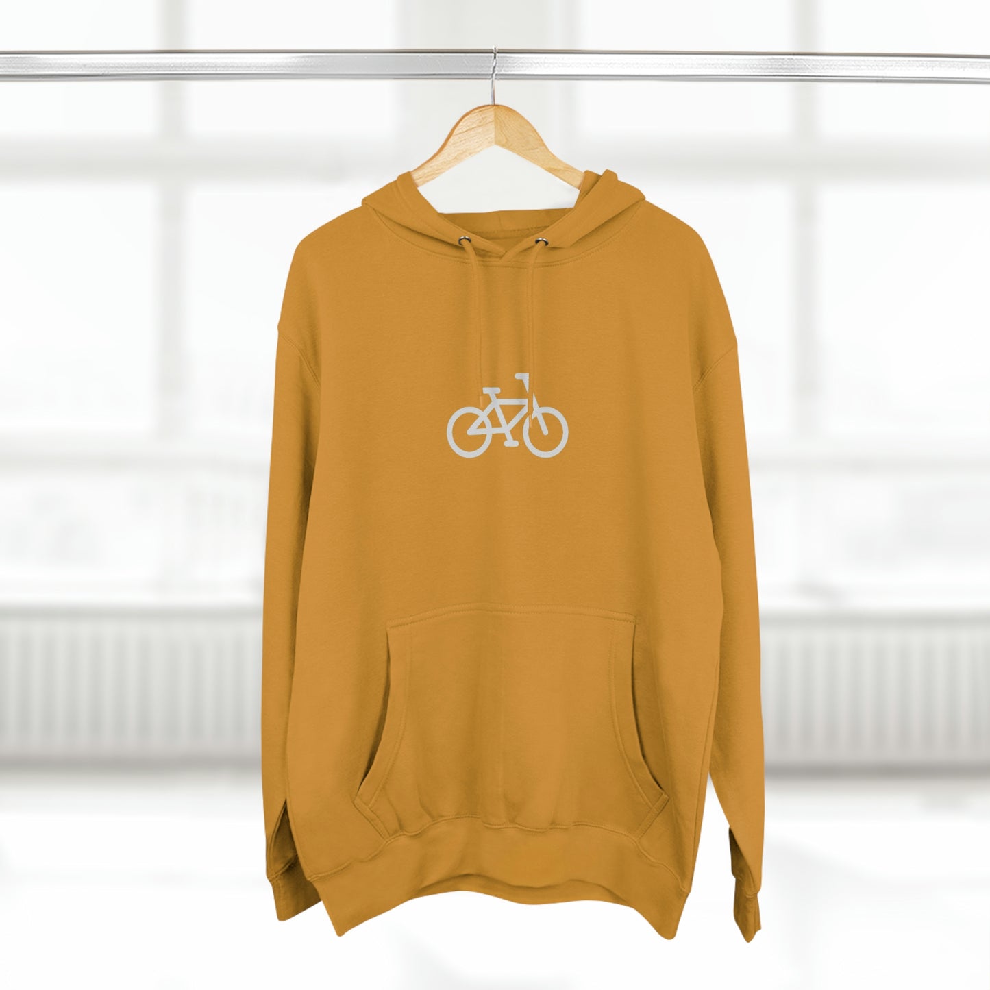 Unisex Premium Pullover Hoodie - Bike Print