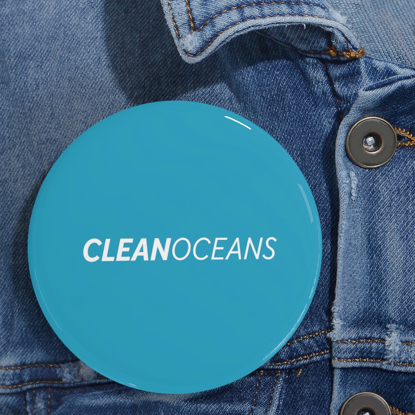 CleanOceans - Round Pins