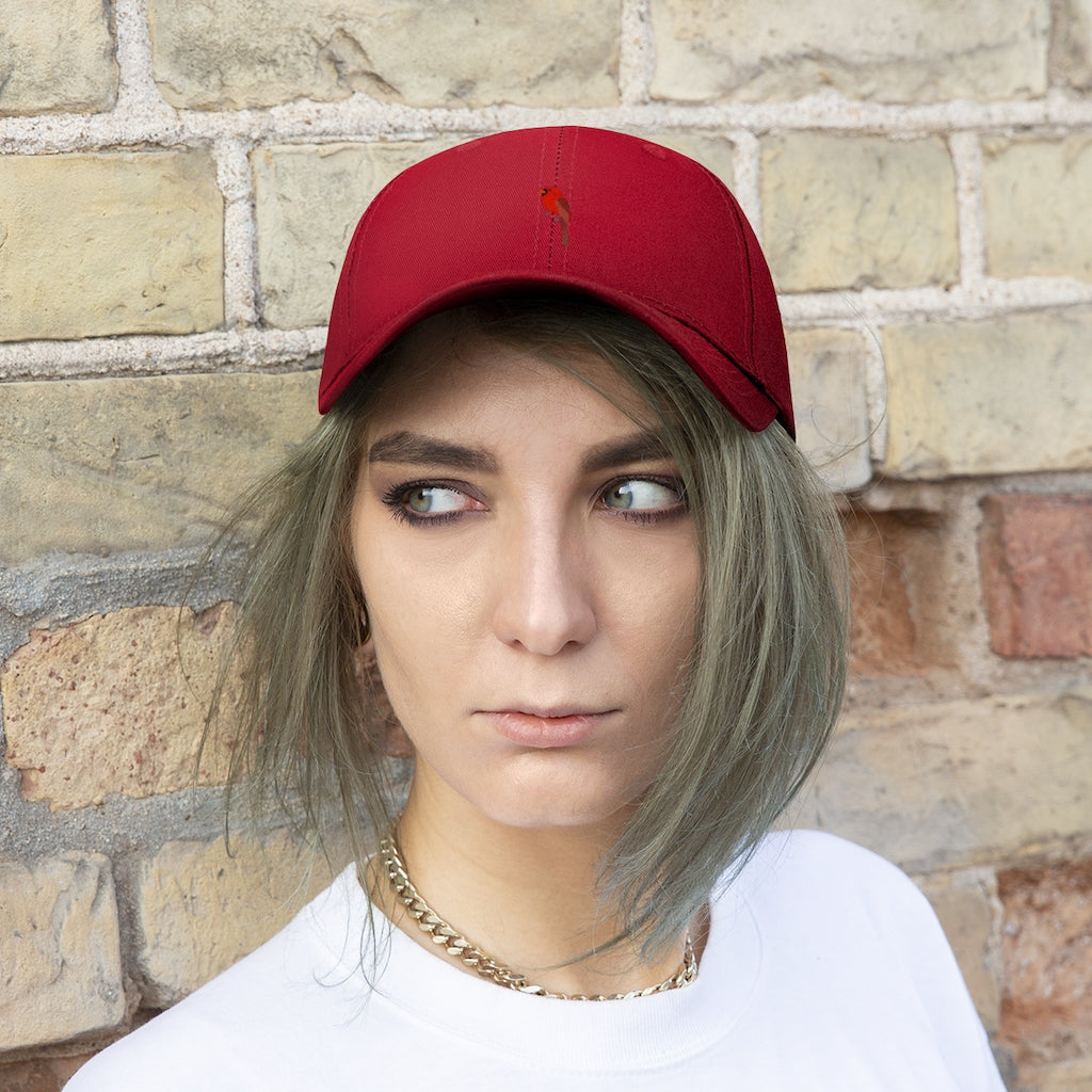 Unisex Twill Hat - Cardinal