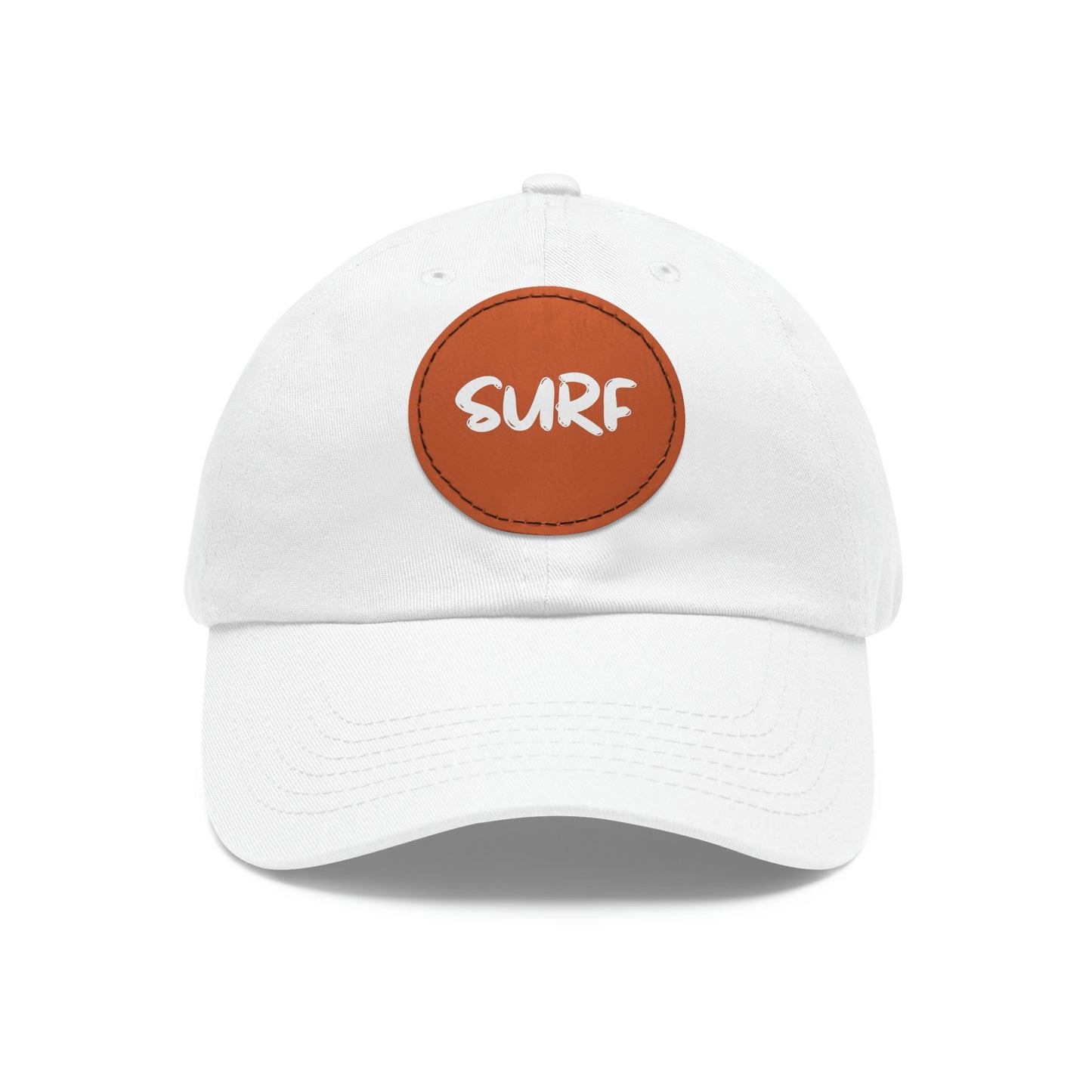 SURF - Dad Hat with Round Leather Patch