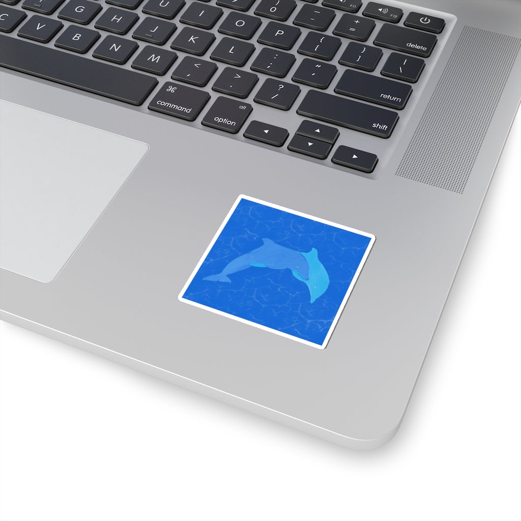 Kiss-Cut Stickers - Dolphins