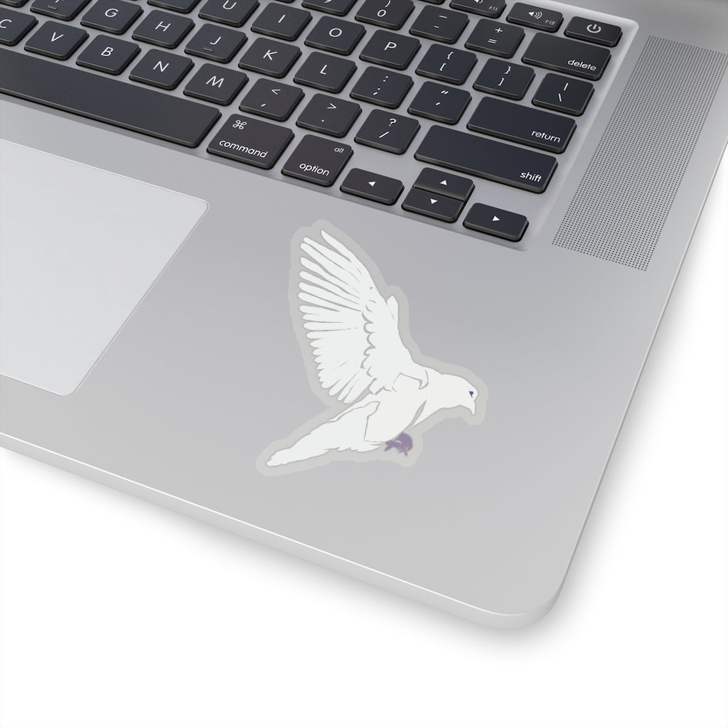 White Dove Kiss-Cut Sticker