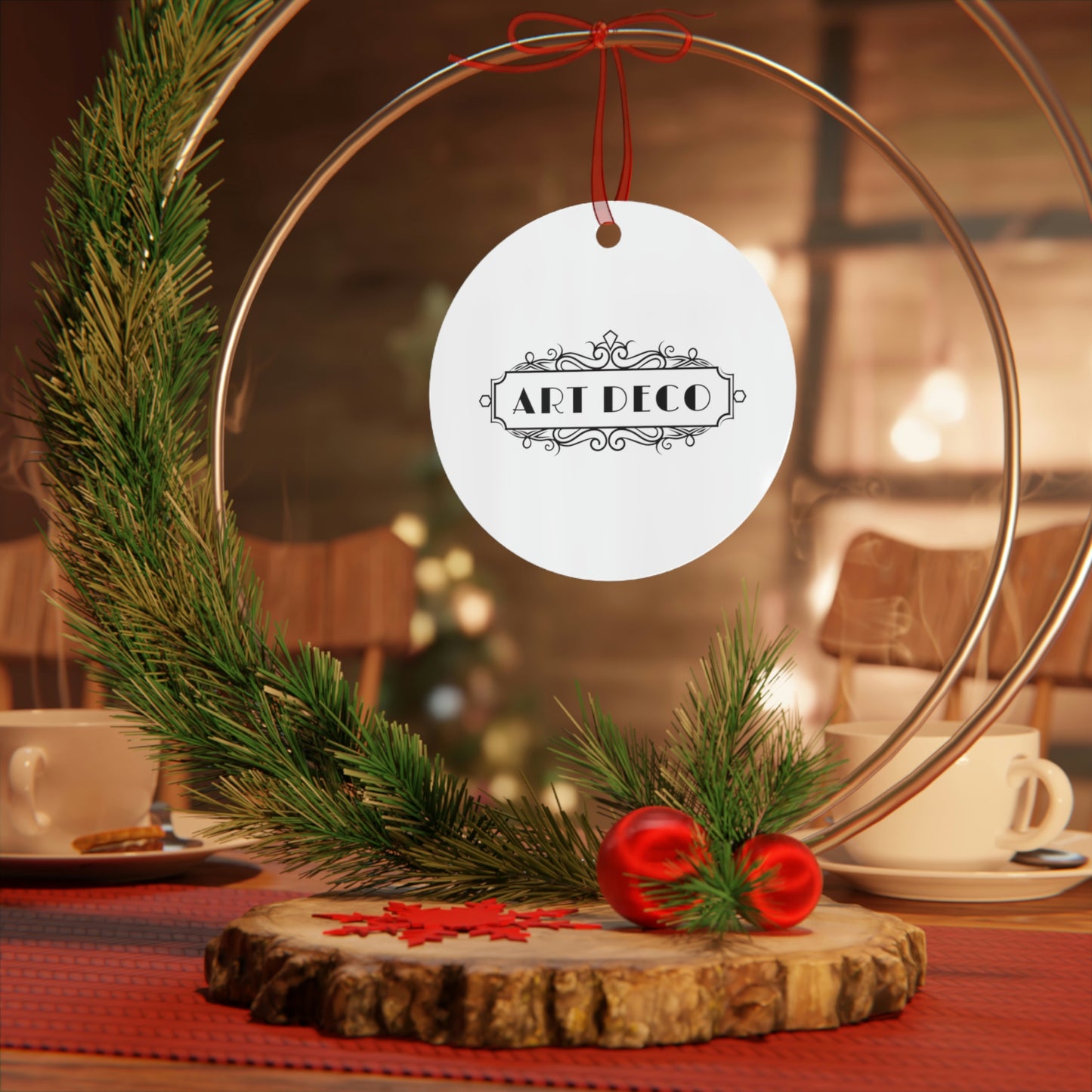 ART DECO - Metal Ornaments