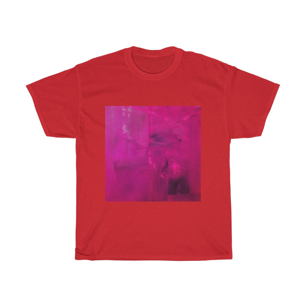 Fuchsia Art Print - Unisex Heavy Cotton Tee