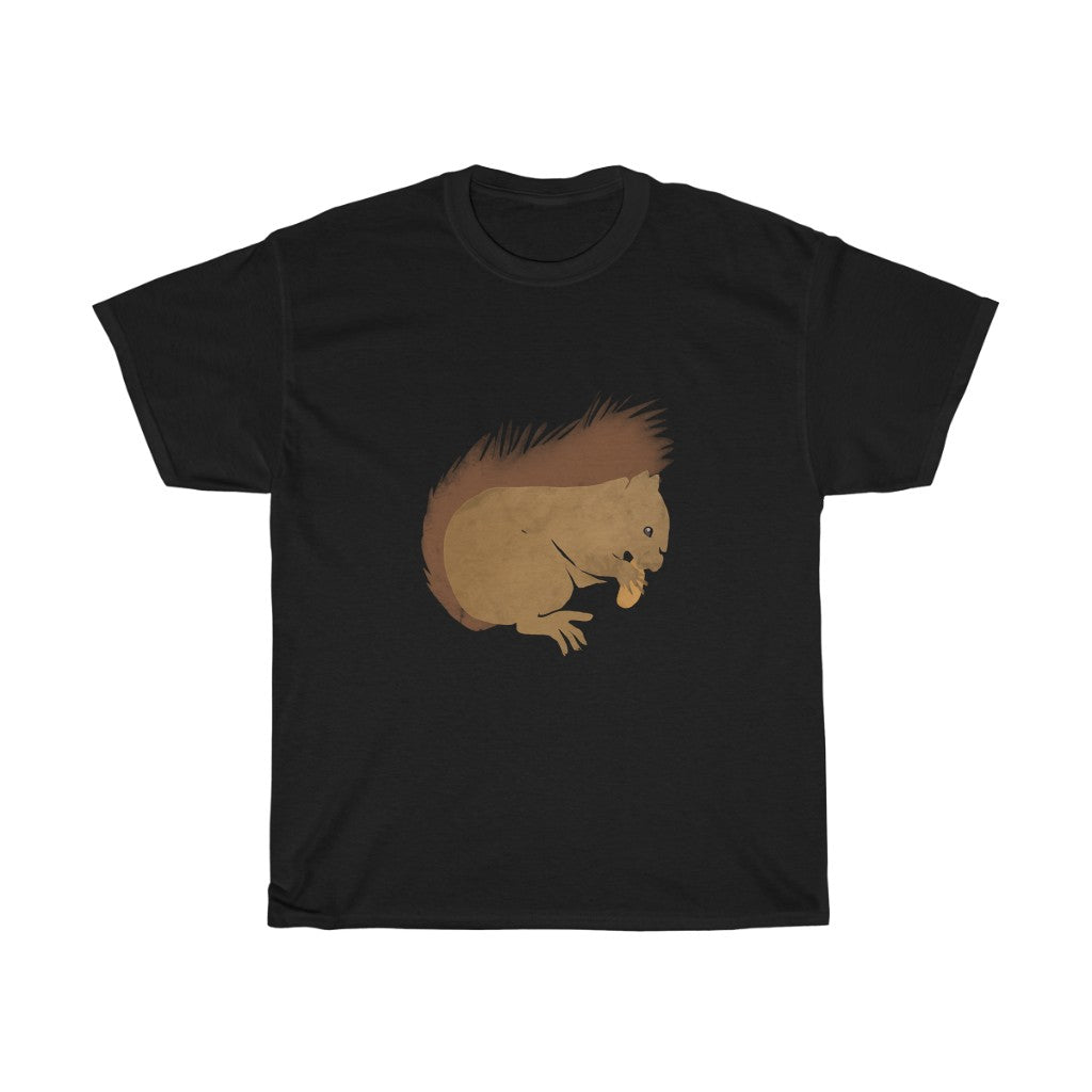 Unisex Heavy Cotton Tee - Squirrel